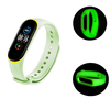 Bakeey montre intelligente lumineuse bicolore Bande Bracelet de remplacement pour Xiaomi Mi Bande 5 Non original