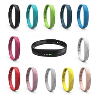 Bakeey Multi-Color Pure Sports Boucle en T Soft Montre en silicone Bande Remplacement du bracelet pour Fitbit Flex2