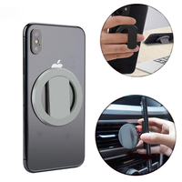 Bakeey N52 Portable pliable fort aimant métal Mobile téléphone anneau de support support support voiture support magnéti
