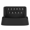 Bakeey Nano ventouse numéro de téléphone plaque 360 ​​degrés rotation voiture support de téléphone pour téléphone mobile