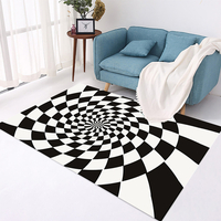 Bakeey nordique minimaliste tapis impression 3D tapis visuel chambre bureau tapis de sol salon Table basse tapis