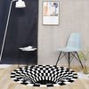 Bakeey nordique minimaliste tapis impression 3D tapis visuel chambre bureau tapis de sol salon Table basse tapis