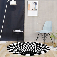 Bakeey nordique minimaliste tapis impression 3D tapis visuel chambre bureau tapis de sol salon Table basse tapis