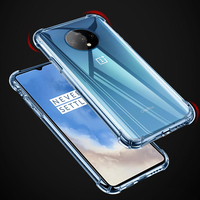 Bakeey OnePlus 7T Air Bag Pare-chocs Antichoc Transparent Soft TPU Housse De Protection