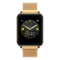 Bakeey P1 grand écran IPS cadran personnalisé pression artérielle 9 Spors Mode Fitness Tracker 30 jours montre intellige