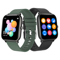 Bakeey P18 1.4 pouces plein écran tactile fréquence cardiaque pression artérielle moniteur doxygène 30 jours de vei
