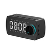 Bakeey P2 Haut-parleur sans fil Bluetooth Double réveil Radio FM Miroir LED Affichage HiFi Musique Colonne Subwoofer App