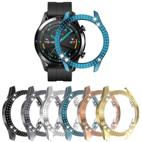 Bakeey PC Crystal Watch Case Cover Protecteur décran pour Huawei GT2 46MM Smart Watch