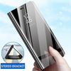 Bakeey placage miroir fenêtre antichoc Flip étui de protection complet pour Xiao mi 9 mi 9 Lite / Xiao mi mi CC9