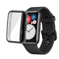 Bakeey Plating Anti-Scratch Antichoc Transparent Soft Housse de boîtier de montre en TPU pour Huawei Montre FIT