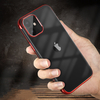 Bakeey Plating Ultra-mince Transparent Non-Jaune Antichoc Soft Étui de protection en TPU pour iPhone 12 Mini 5, 4 pouces