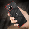 Bakeey Plating Ultra-mince Transparent Non-Jaune Antichoc Soft Étui de protection en TPU pour iPhone 12 Pro Max