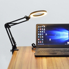 Bakeey Pliant Long Bras Clip Protection des Yeux Lampe de Bureau USB Liseuse LED Loupe Maintenance Électronique Lumière