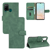 Bakeey pour Doogee N20 Pro étui à rabat magnétique avec fentes pour cartes multiples support de portefeuille en cuir PU