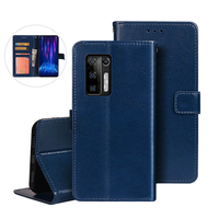Bakeey pour Doogee S97 Pro étui à rabat magnétique avec plusieurs fentes pour cartes support pliable en cuir PU antichoc