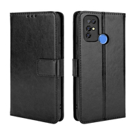 Bakeey pour DOOGEE X96 Pro Global Version Étui à rabat magnétique avec plusieurs fentes pour cartes Support pliable en c