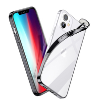 Bakeey pour iPhone 11 Pro Max / 11/11 Pro Coque Placage Ultra-Mince Transparent Non-Jaune Antichoc Soft TPU Pro