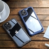 Bakeey pour iPhone 12 Mini 5.4 "Airbag Antichoc Armor Cadre en silicone Housse en acrylique transparent