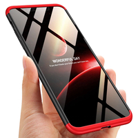 Bakeey pour iPhone 12 Mini étui 3 en 1 détachable double trempage givré avec protecteur dobjectif étui de protectio