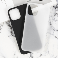 Bakeey pour iPhone 12 Mini étui pudding givré antichoc ultra-mince non jaune Soft étui de protection en TPU