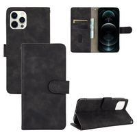 Bakeey pour iPhone 12 Pro Max / 12/12 Mini / 12 Pro Étui à rabat magnétique avec fentes pour cartes multiples Support de