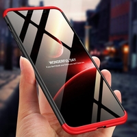Bakeey pour iPhone 12 Pro Max Case 3 en 1 Détachable Double Dip avec Objectif Protector Dépoli Anti-Empreintes Digitales