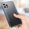 Bakeey pour iPhone 12 Pro étui en métal mat + bord en TPU antichoc anti-empreintes digitales Pro étui protecteur couvert