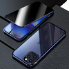Bakeey pour iPhone 12 Pro/12 Case 360º Magnetic Flip Anti-Peeping Touch Screen Double-Face 9H Trempered Glass + Metal Fu