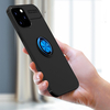 Bakeey pour iPhone 12 Pro/12 Coque Support de bague magnétique rotative à 360º Soft Silicone antichoc Pro Coque arrière