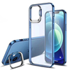 Bakeey pour iPhone 12 Pro/12/12 Pro Max / 12 Mini Case Matte Ultra-Thin Anti-Fingerprint Transparent TPU + PC avec appar