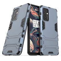 Bakeey pour OnePlus 9 Case Armor avec support Etui de protection antichoc PC Couverture arrière