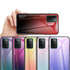 Bakeey pour OnePlus Boîtier 8T Gradient Couleur Verre Trempé Antichoc Etui de protection résistant aux rayures