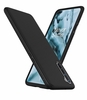 Bakeey pour OnePlus Nord étui en fibre de carbone Texture mince Soft étui de protection antichoc en silicone couverture