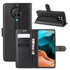 Bakeey pour Poco F2 Pro Etui Litchi Motif Flip Magnétique avec plusieurs emplacements pour cartes Support pliable Antich