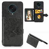 Bakeey pour Poco F2 Pro étui magnétique PU + TPU avec téléphone portefeuille fente pour carte cadre photo antichoc dos P