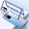 Bakeey pour POCO F3 Global Version Étui 2 en 1 avec protecteur dobjectif Flip magnétique Double face en verre tremp