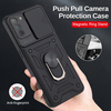 Bakeey pour Poco F3/ Xiaomi Redmi K40 Case Armor Pare-chocs Magnétique antichoc avec 360 Rotation Support de bague Suppo
