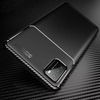 Bakeey pour POCO M3 Etui de protection en silicone antichoc en fibre de carbone de luxe