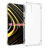 Bakeey pour POCO M3 étui avec coussin gonflable antichoc Transparent non jaune Soft étui de protection en TPU non d