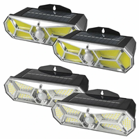 Bikight 126COB/126SMD/168SMD/161COB Split Solar Wall Light Human Body Induction IP65 Waterproof Outdoor Garden Street Li