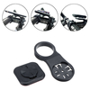 BIKIGHT Support universel de support de guidon de vélo pour téléphone cellulaire Ordinateur de vélo Odomètre