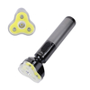 BIKIGHT XPG + COB Lampe de poche portable à lumière forte avec 18650 Batterie Lampe torche rechargeable USB longue porté