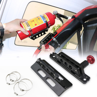 Billet en aluminium de voiture tronc à libération rapide dextincteur fixe support de montage universel pour Jeep