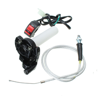 Billette papillon frein kill switch et câble tressé ensemble motorisé vélo vélo