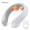 Bincer NMK601 Masseur de cou électrique 40 ° Compresse chaude Chauffage TENS Pulse Instrument de massage 6 modes 15 nive