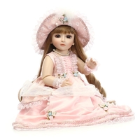 BJD poupée classique Victoria Girl articulations esthétiques réalistes à la main connectés 1/4 vinyle poupée