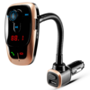 BL106 Kit mains libres MP3 Play Transimittervs FM Chargeur double USB avec fonction Bluetooth