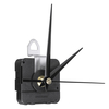 Black Hand Backward Reverse Running Silent Quartz Clock Movement DIY Kit Home