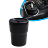 Black Plastique Car Used Poubelles Trash Bin Storage Box