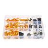 Blakc / Gold Kits de boulons de carénage complets 134PCS pour Honda CBR600RR CBR900RR CBR1000RR CBR1100XX